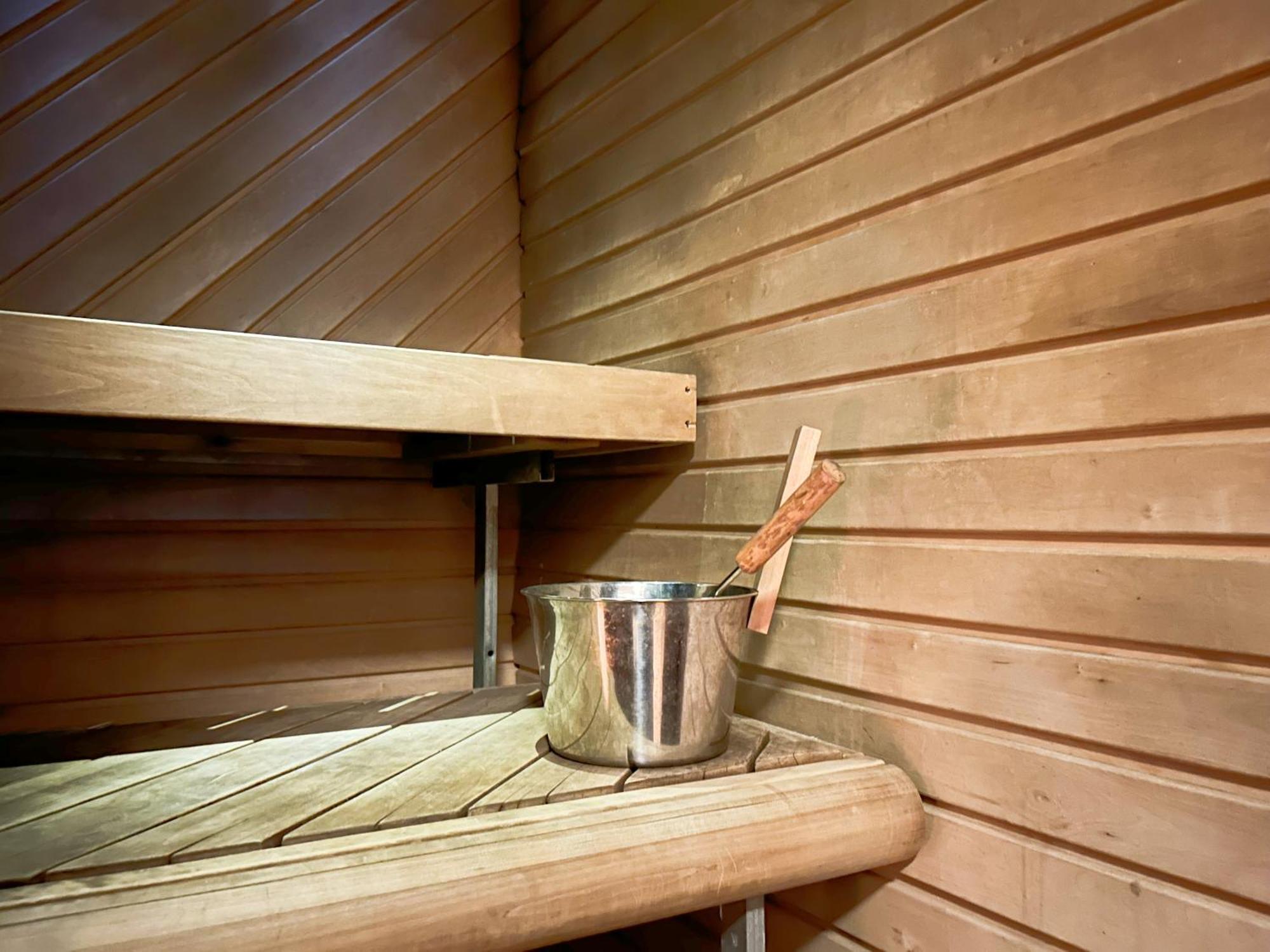 Peaceful Wood-Fired Sauna Stay Вантаа Экстерьер фото